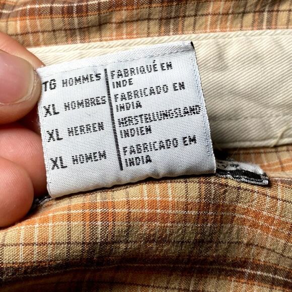 Columbia XL Plaid Flannel Button-Up - Great Condition! - Picture 8 of 10